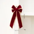 Petit quatre oreilles / Bordeaux avec Bordure Dorée