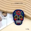 10647-Blue Sugar Skull