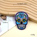10653-Purple Sugar Skull