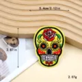 10651-Yellow Sugar Skull