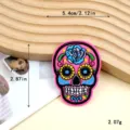 10654-Pink Rose Skull