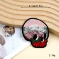 10637-Floral Mountain Skull