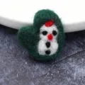 Mini Snowman Glove Style / Green