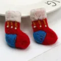 Beaded Sock Style / 1 Piece / Red