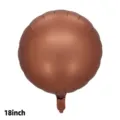 18 Inch Chocolate Round