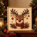 Style C - Christmas Deer / 20*20*2cm