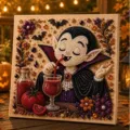 Estilo 1 - Vampiro de Halloween / 20*20*2cm