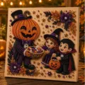 Estilo 3 - Calabaza de Halloween / 20*20*2cm
