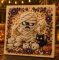 Estilo 9 - Momia de Halloween / 20*20*2cm