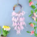 Gold Curved Tree of Life Dreamcatcher
