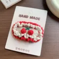 Ciliegia Rossa (Uncinetto) / 1 Pezzo