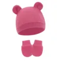 Skin Red (Waffle Animal Ear Hat + Gloves)