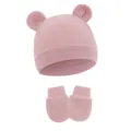 Taro (Waffle Animal Ear Hat + Gloves)