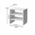 Scaffale Desktop a 3 Livelli