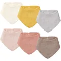 Bavoir Triangulaire de Couleurunie Petite Taille Assortie