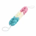 Cyan and Beige and Pink