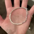 Extensión de Chip de Plata Empalmada con Perlas (MY31029)