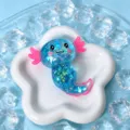 10CM Axolotl with Tail / Blue