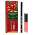 Peel-Off Lip Tint & Lip Gloss Set / 7ml (3.5ml*2) / Coral Pink