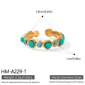 Taglia unica / Stile Turchese e Blu (HM-A229-1)