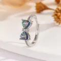 Adjustable / Multi-color Zirconia White Gold