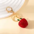 Red Apple Keychain