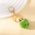 Green Apple Keychain / Green
