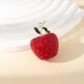 Selected Red Apple Keychain
