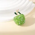Selected Green Apple Keychain