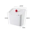 Adhesive Sticker / White Small with Ball