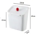 Adhesive Sticker / White Large with Ball