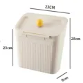 Adhesive Sticker / Cream White Large with Ball