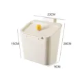 Adhesive Sticker / Cream White Small with Ball