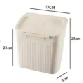 Adhesive Sticker / Cream White Large without Ball