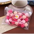 Boule de Peluche Rose Lot de 20
