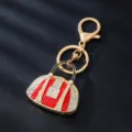 Red Striped Handbag Style
