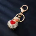 Red Heart Money Bag Style