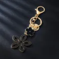 Black and Gold Double Flower Style