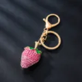 Pink Rhinestone Strawberry Style