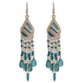 Style 2038 / Beaded Peacock Blue