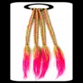 Fluorescent Pink Green