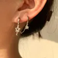 Single Pentagram Earring