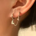 Single Heart Earring
