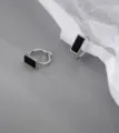 Retro Square Ear Buckle
