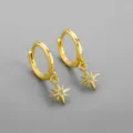 Minimalist Octagram Ear Buckle - Gold
