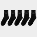 XS (9M-2Y) / Black Double Stripe Style