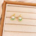 Tulip Pendant (XL4080) / 1 Piece/Pack / Gold Light Blue