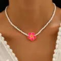 Rose Red Necklace