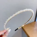 Wrapped Artificial Pearl Headband
