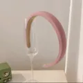 Light Pink Wide Sponge Headband